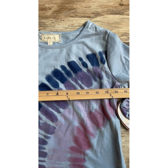 Girls Btween Hooded Sweatshirt And Shorts Size 10 NWT TIE DYE - Picture 8 of 11